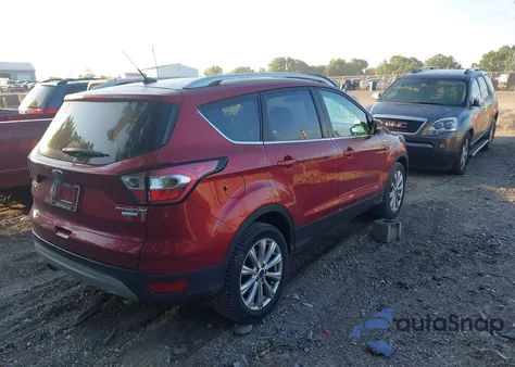 2017 Ford Escape Titanium from USA, damaged, VIN 1FMCU0JD6HUE90253